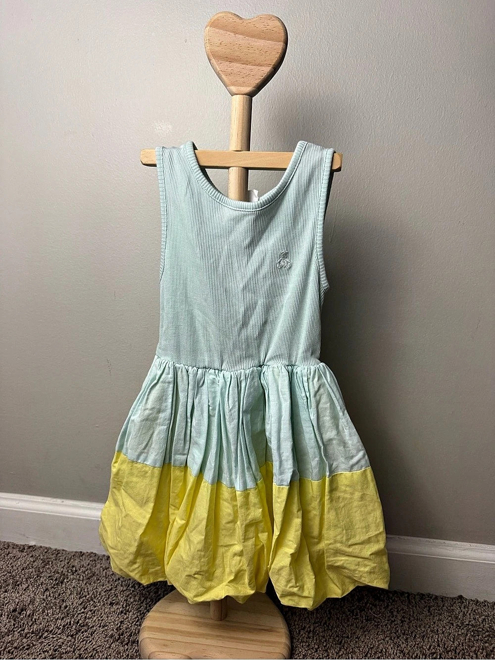 GAP Color Block bubble Dress Girls 2T